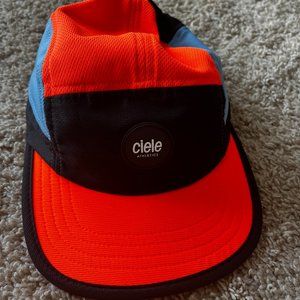 Orange and Black Cap